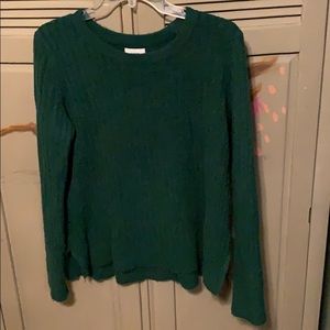 Emerald green sweater
